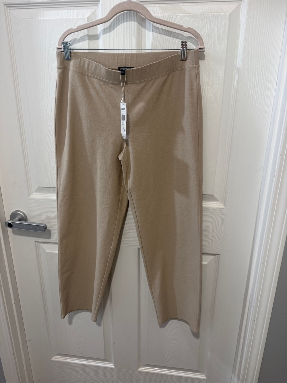 Eileen Fisher Women’s Stretch Knit Chinos - Beige